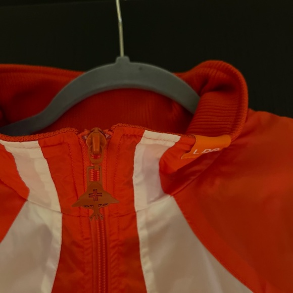 Vintage LRG Windbreaker in orange. - Picture 3 of 5